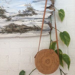 Leaf Print Bali Bags